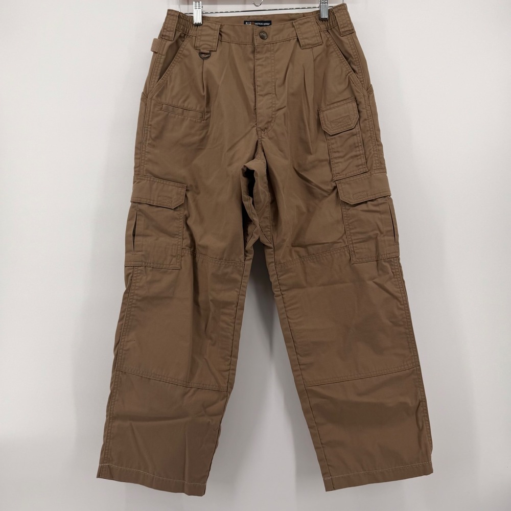 5.11 Tactical Series Cargo Pants Mens 32x30 (27) Coyote Brown Ripstop 74273